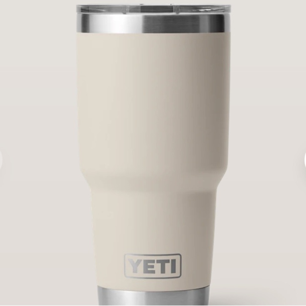 YETI Cream Rambler 30oz 887ml - Picture 6 of 11